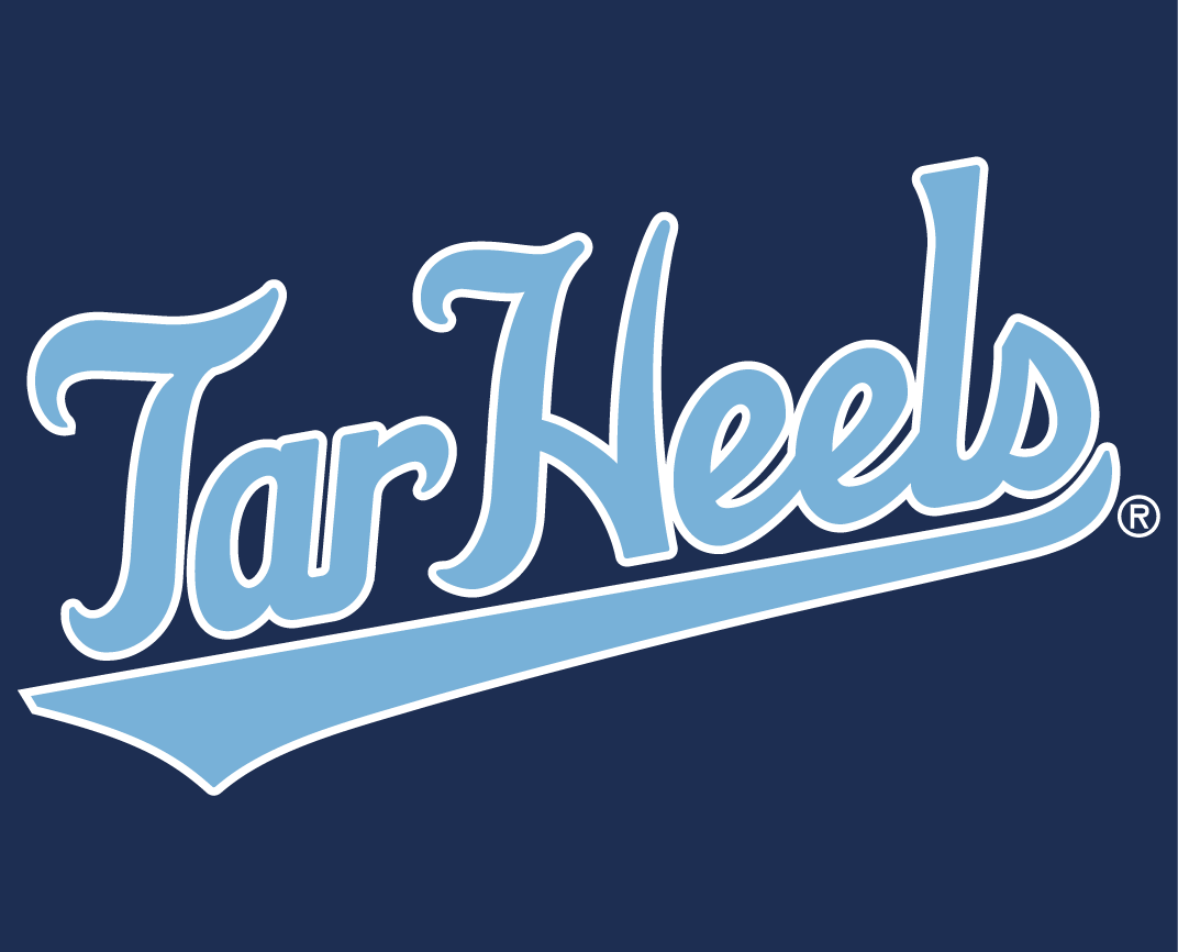 North Carolina Tar Heels 2015-Pres Wordmark Logo v13 diy fabric transfer
